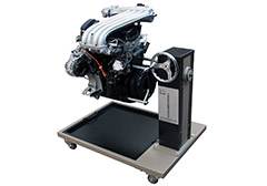 大眾帕薩特1.8T電控汽油發動機拆裝翻轉臺架