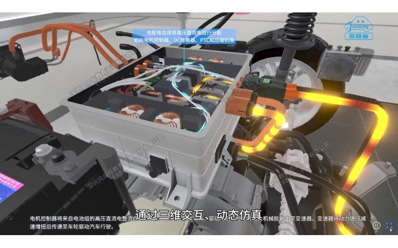 新能源整車智慧教學測試和考核系統