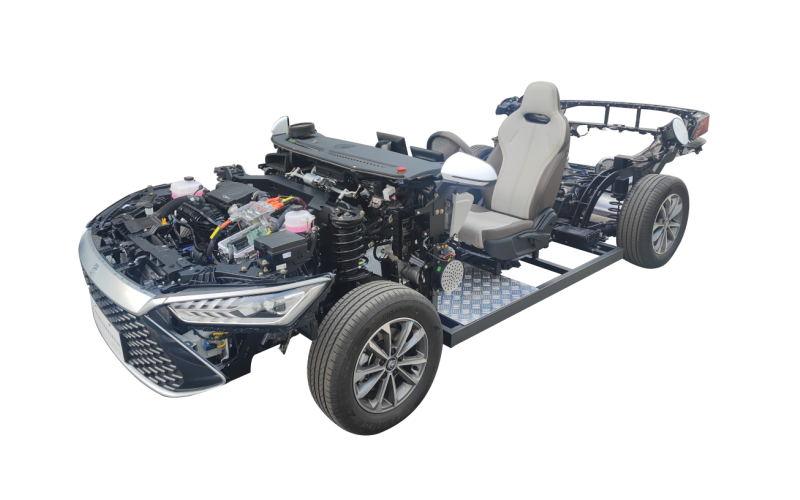 比亞迪秦PLUS-DMi整車運行展示平臺